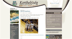Desktop Screenshot of kerthelyseg.hu